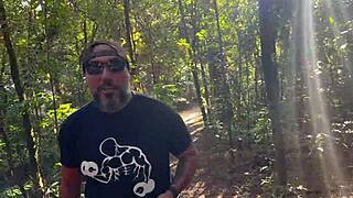 Naked Nymphet Feels Exposed In The Woods