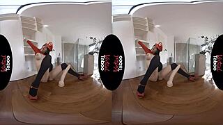 natasha is assfucked in virtual taboo. she reaches the highest level.