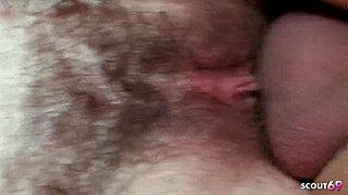 Real redhead teen picks up and seduces old guy for rough fuck