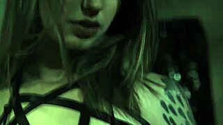 Rocky emerson oils her titties and asshole before steve holmes fucks her