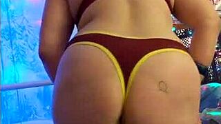 Hotwife Steffi Crazy Pants Pussy Dance