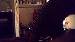 Keri and Jay indulge in intriguing blowjob fun with monster cocks