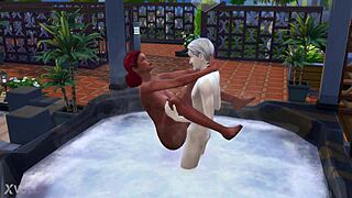 The sims 4 bath