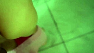 Sensual brunette engages in passionate homemade sex