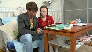 Young Russian Participant Undergoes Ass Opening Procedure In Session