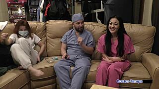 Dr. Tampa performs the procedure on Blaire Celeste.