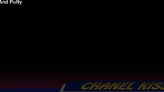 Chanel experiences intense orgasms using her vibrator.