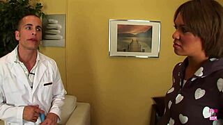 Doctor pounds the big booty latina