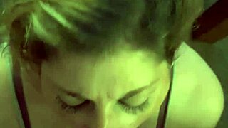 sexy milf wife pleasures husband's cock until he finishes