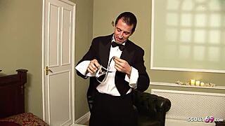 big boobs ebony goddess wife seduces hotel boy for cheating interracial fuck 😏