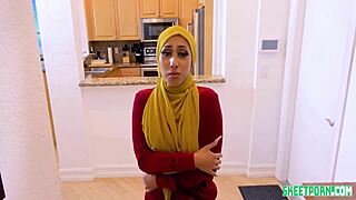 Kira Perez Blows Personal Trainer's Monster Cock Intensely