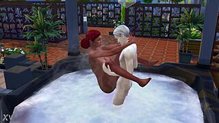 The sims 4 bath