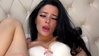 Horny British Exchange Student Feels Intense Pleasure Fucking Herself