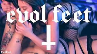 perfect feet crave wet licks and kisses from tongues