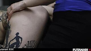 Tattoed Sluts Fuck When One Grows A Dick