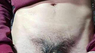 I delivered a big cumshot from my hard cock