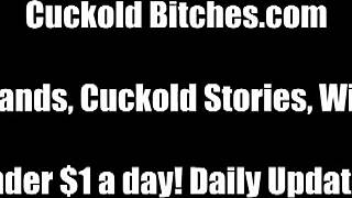 Mesterinnen plager sin underdanige slave, nekter orgasme i femdom-økt