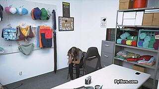 busty shae slides on officers cock after getting busted on cctv