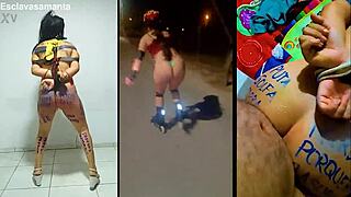 Exercising The Slut Samanta In Bondage