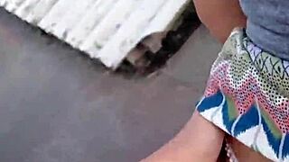 Sucking and Giving Pussy on Balcony
