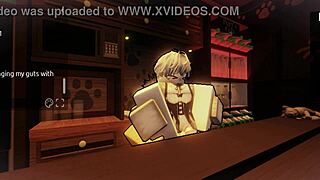 Paid cute femboy barista with cum.