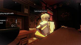 Paid cute femboy barista with cum.