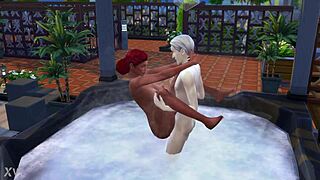 The sims 4 bath