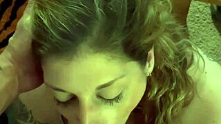 sexy milf wife pleasures husband's cock until he finishes