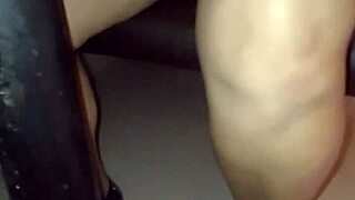 I ran into my best friend's mom on the street, and she was so hot she stripped for me