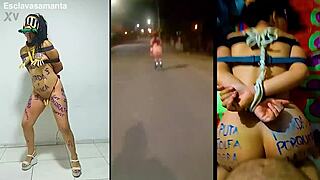 창녀 사만타 본디지 운동