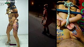 Exercising The Slut Samanta In Bondage