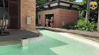 Bisexual Threesome With Foreign Partner And Huge Cock