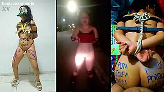 Exercising The Slut Samanta In Bondage