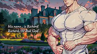 bull god richard delivers extraordinarily detailed hardcore erotica with his massive cock