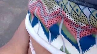 Sucking and Giving Pussy on Balcony