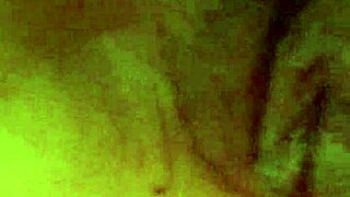 Mature babe enjoys talcum powder sensually.