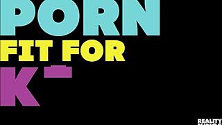 Abigaiil Morris Ditches Her Toy For Real Action!