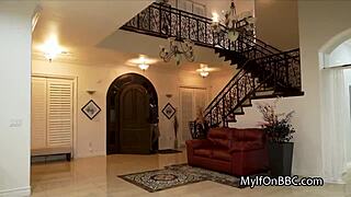 huge bbc for bored cougar at home