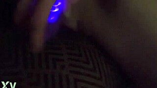 playing with my new vibrator