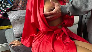 milf hook up turns into sloppy blowjob, doggystyle riding, and cum swallowing in pickup.