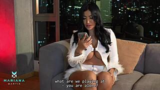 A ghost savagely fucks me on halloween night in scary movie - mariana martix 😱👻