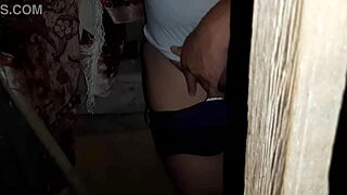 I Discover Stranger Masturbating In Abandoned House And Watch Her Orgasm Intensely
