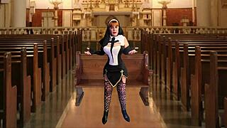 cocksucking granny nun superior mary carmen heretical sinning slut 😈