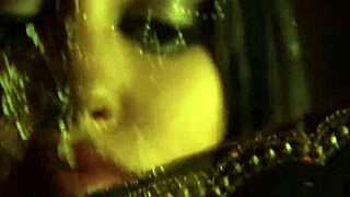 brunette wearing her black dress