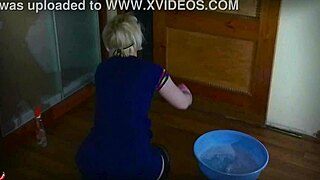 Mrs lazinski as a naive mature maid, ready for some fun.