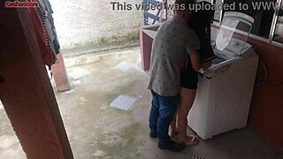 Housewife Pays Technician With Her Big Ass While Husband Is Away