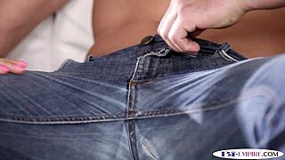 Ripped bisexual hunk tugged while pounded!