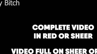 Eu sou muito puta e safada full video on red
