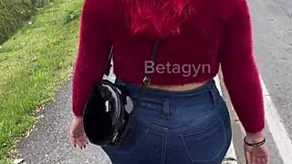 fui ao shopping e ela me chupou