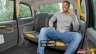 i'm this sexy blonde craving bbc in the taxi